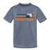 Estes Park, Colorado Toddler T-Shirt - Retro Mountain Estes Park Toddler Tee - heather blue
