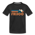 Frisco, Colorado Toddler T-Shirt - Retro Mountain Frisco Toddler Tee - black