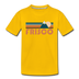 Frisco, Colorado Toddler T-Shirt - Retro Mountain Frisco Toddler Tee - sun yellow