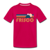 Frisco, Colorado Toddler T-Shirt - Retro Mountain Frisco Toddler Tee - dark pink