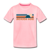 Jackson Hole, Wyoming Toddler T-Shirt - Retro Mountain Jackson Hole Toddler Tee - pink