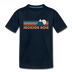 Jackson Hole, Wyoming Toddler T-Shirt - Retro Mountain Jackson Hole Toddler Tee - deep navy