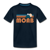 Moab, Utah Toddler T-Shirt - Retro Mountain Moab Toddler Tee