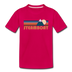 Steamboat, Colorado Toddler T-Shirt - Retro Mountain Steamboat Toddler Tee - dark pink