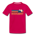 Ridgway, Colorado Toddler T-Shirt - Retro Mountain Ridgway Toddler Tee - dark pink
