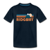 Ridgway, Colorado Toddler T-Shirt - Retro Mountain Ridgway Toddler Tee - deep navy