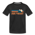Sun Valley, Idaho Toddler T-Shirt - Retro Mountain Sun Valley Toddler Tee - black