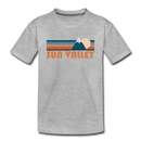 Sun Valley, Idaho Toddler T-Shirt - Retro Mountain Sun Valley Toddler Tee - heather gray