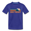 Sun Valley, Idaho Toddler T-Shirt - Retro Mountain Sun Valley Toddler Tee - royal blue