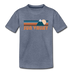 Sun Valley, Idaho Toddler T-Shirt - Retro Mountain Sun Valley Toddler Tee - heather blue