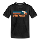 Sun Valley, Idaho Toddler T-Shirt - Retro Mountain Sun Valley Toddler Tee - charcoal gray
