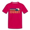 Ouray, Colorado Toddler T-Shirt - Retro Mountain Ouray Toddler Tee