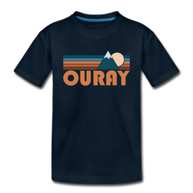 Ouray, Colorado Toddler T-Shirt - Retro Mountain Ouray Toddler Tee