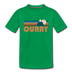 Ouray, Colorado Toddler T-Shirt - Retro Mountain Ouray Toddler Tee - kelly green