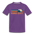 Park City, Utah Toddler T-Shirt - Retro Mountain Park City Toddler Tee - purple