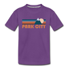 Park City, Utah Toddler T-Shirt - Retro Mountain Park City Toddler Tee