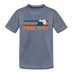 Park City, Utah Toddler T-Shirt - Retro Mountain Park City Toddler Tee - heather blue