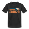 Salida, Colorado Toddler T-Shirt - Retro Mountain Salida Toddler Tee - black