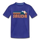 Salida, Colorado Toddler T-Shirt - Retro Mountain Salida Toddler Tee - royal blue