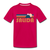 Salida, Colorado Toddler T-Shirt - Retro Mountain Salida Toddler Tee