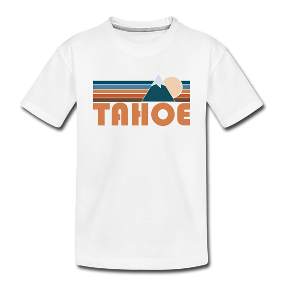 Tahoe, California Toddler T-Shirt - Retro Mountain Tahoe Toddler Tee - white