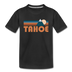 Tahoe, California Toddler T-Shirt - Retro Mountain Tahoe Toddler Tee - black
