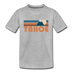 Tahoe, California Toddler T-Shirt - Retro Mountain Tahoe Toddler Tee - heather gray