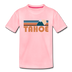 Tahoe, California Toddler T-Shirt - Retro Mountain Tahoe Toddler Tee - pink