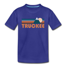 Truckee, California Toddler T-Shirt - Retro Mountain Truckee Toddler Tee - royal blue