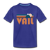 Vail, Colorado Toddler T-Shirt - Retro Mountain Vail Toddler Tee - royal blue