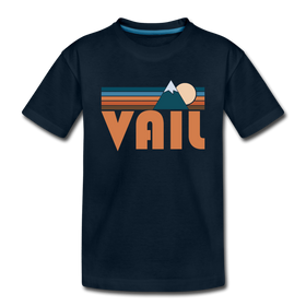 Vail, Colorado Toddler T-Shirt - Retro Mountain Vail Toddler Tee