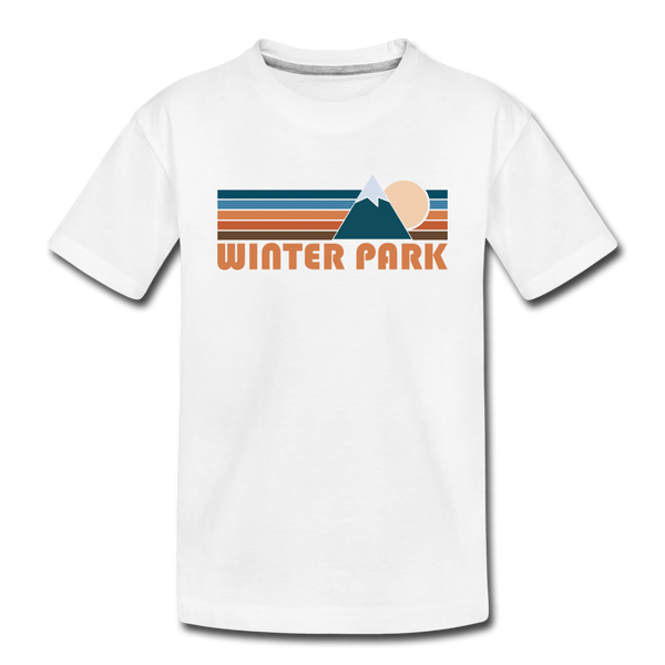 Winter Park, Colorado Toddler T-Shirt - Retro Mountain Winter Park Toddler Tee - white