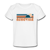 Asheville, North Carolina Baby T-Shirt - Organic Retro Mountain Asheville Infant T-Shirt