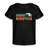 Asheville, North Carolina Baby T-Shirt - Organic Retro Mountain Asheville Infant T-Shirt