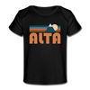 Alta, Utah Baby T-Shirt - Organic Retro Mountain Alta Infant T-Shirt