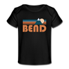 Bend, Oregon Baby T-Shirt - Organic Retro Mountain Bend Infant T-Shirt