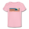 Chattanooga, Tennessee Baby T-Shirt - Organic Retro Mountain Chattanooga Infant T-Shirt