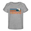 Frisco, Colorado Baby T-Shirt - Organic Retro Mountain Frisco Infant T-Shirt - heather gray