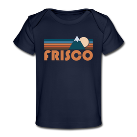 Frisco, Colorado Baby T-Shirt - Organic Retro Mountain Frisco Infant T-Shirt