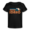 Idaho Baby T-Shirt - Organic Retro Mountain Idaho Infant T-Shirt