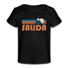 Salida, Colorado Baby T-Shirt - Organic Retro Mountain Salida Infant T-Shirt - black