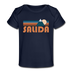 Salida, Colorado Baby T-Shirt - Organic Retro Mountain Salida Infant T-Shirt - dark navy
