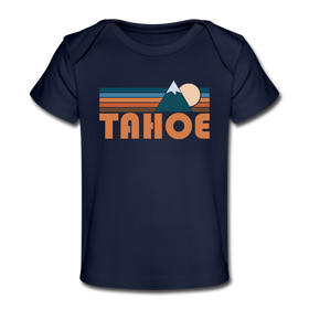 Tahoe, California Baby T-Shirt - Organic Retro Mountain Tahoe Infant T-Shirt