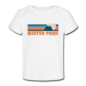 Winter Park, Colorado Baby T-Shirt - Organic Retro Mountain Winter Park Infant T-Shirt