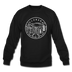 Alabama Sweatshirt - State Design Alabama Crewneck Sweatshirt - black