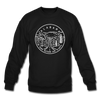 Alabama Sweatshirt - State Design Alabama Crewneck Sweatshirt - black