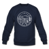 Alabama Sweatshirt - State Design Alabama Crewneck Sweatshirt - navy