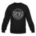 Arizona Sweatshirt - State Design Arizona Crewneck Sweatshirt - black