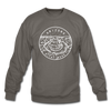 Arizona Sweatshirt - State Design Arizona Crewneck Sweatshirt - asphalt gray