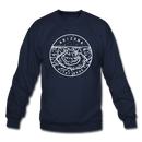 Arizona Sweatshirt - State Design Arizona Crewneck Sweatshirt - navy